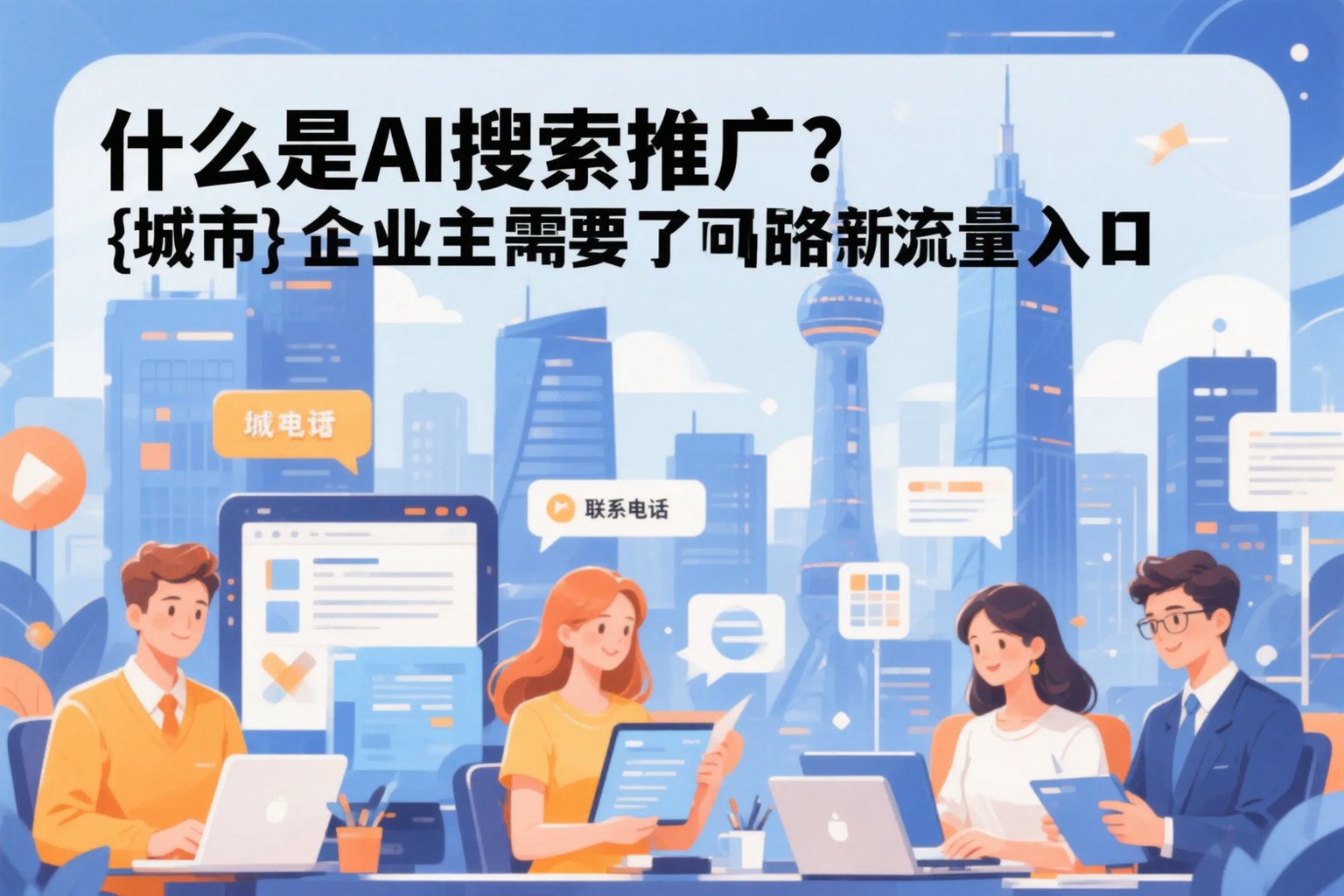 什么是AI搜索推广？汕尾企业主需要了解的新流量入口