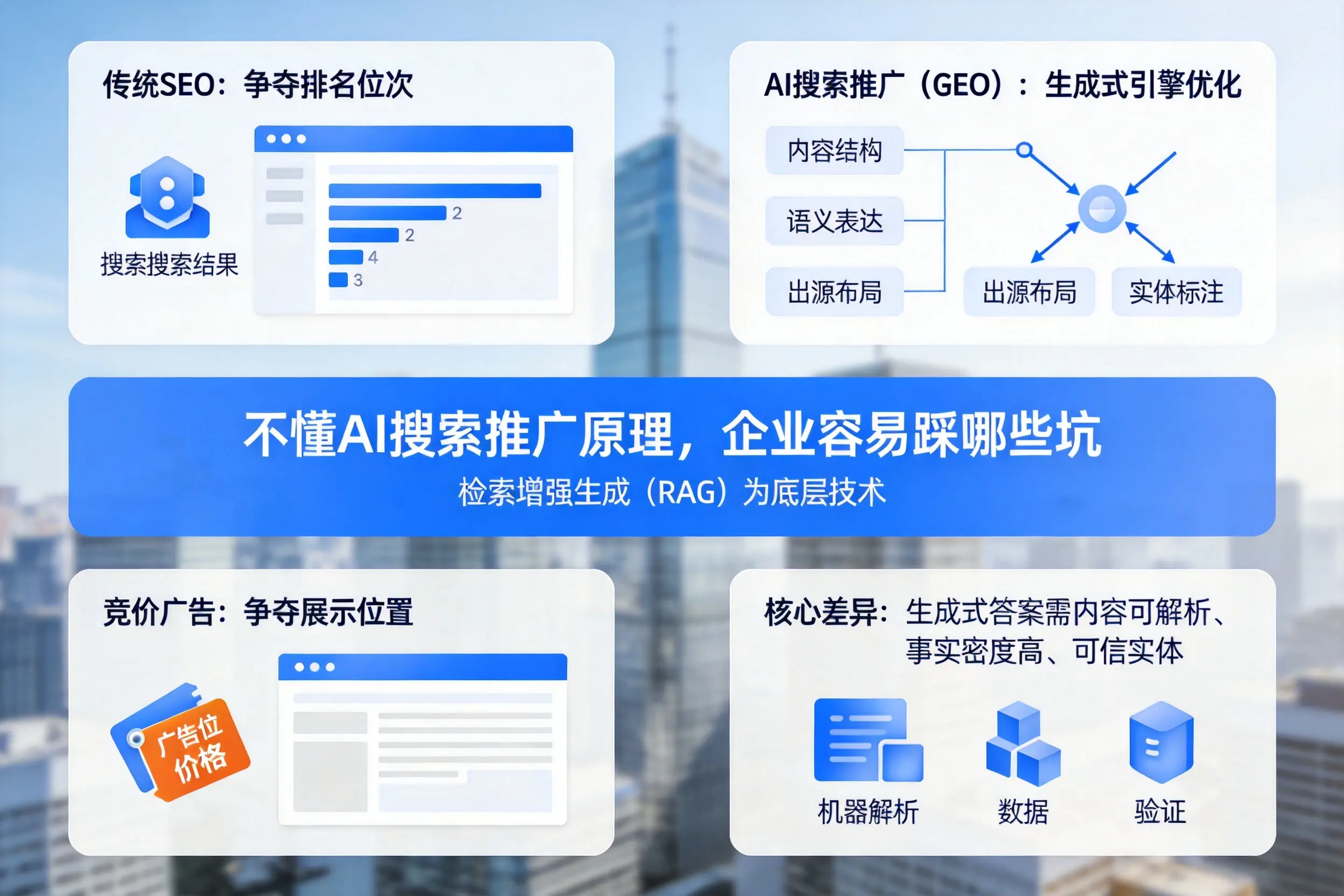 不懂AI搜索推广原理，汕尾企业容易踩哪些坑