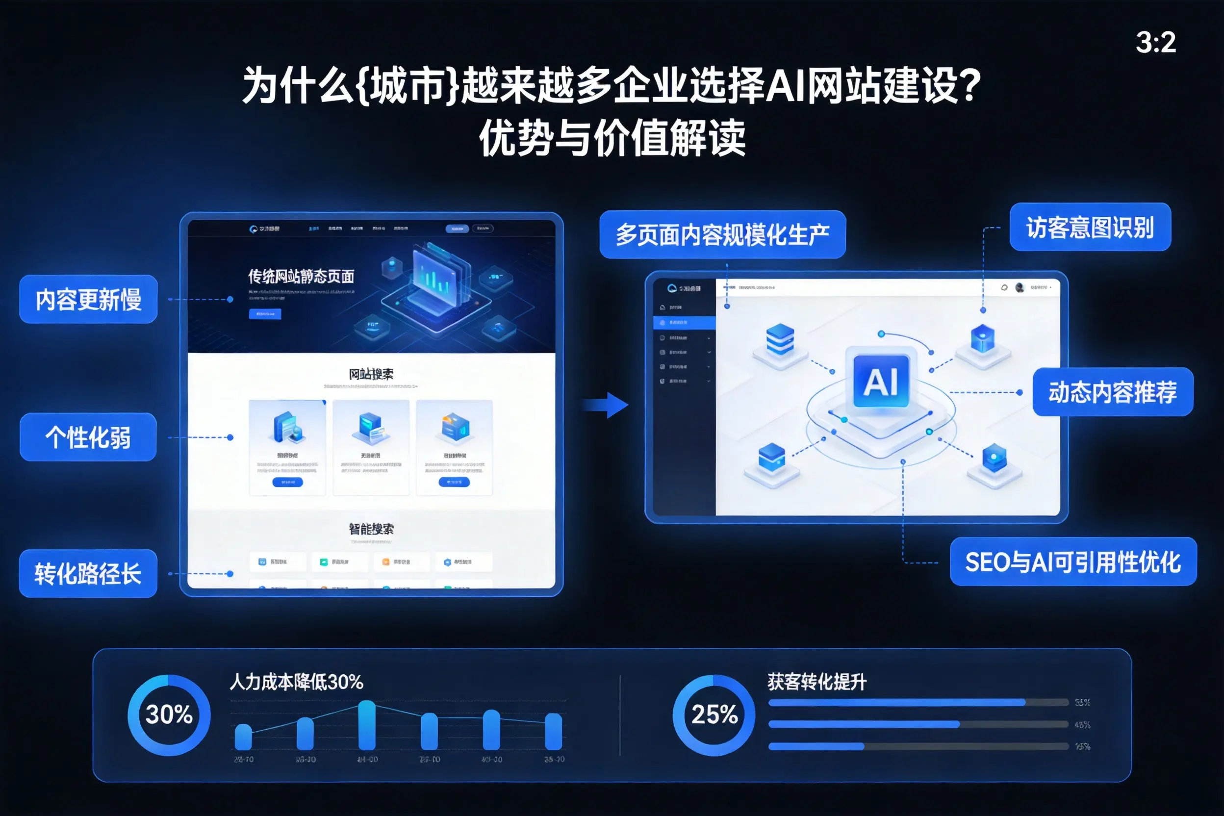 为什么汕尾越来越多企业选择AI网站建设？优势与价值解读