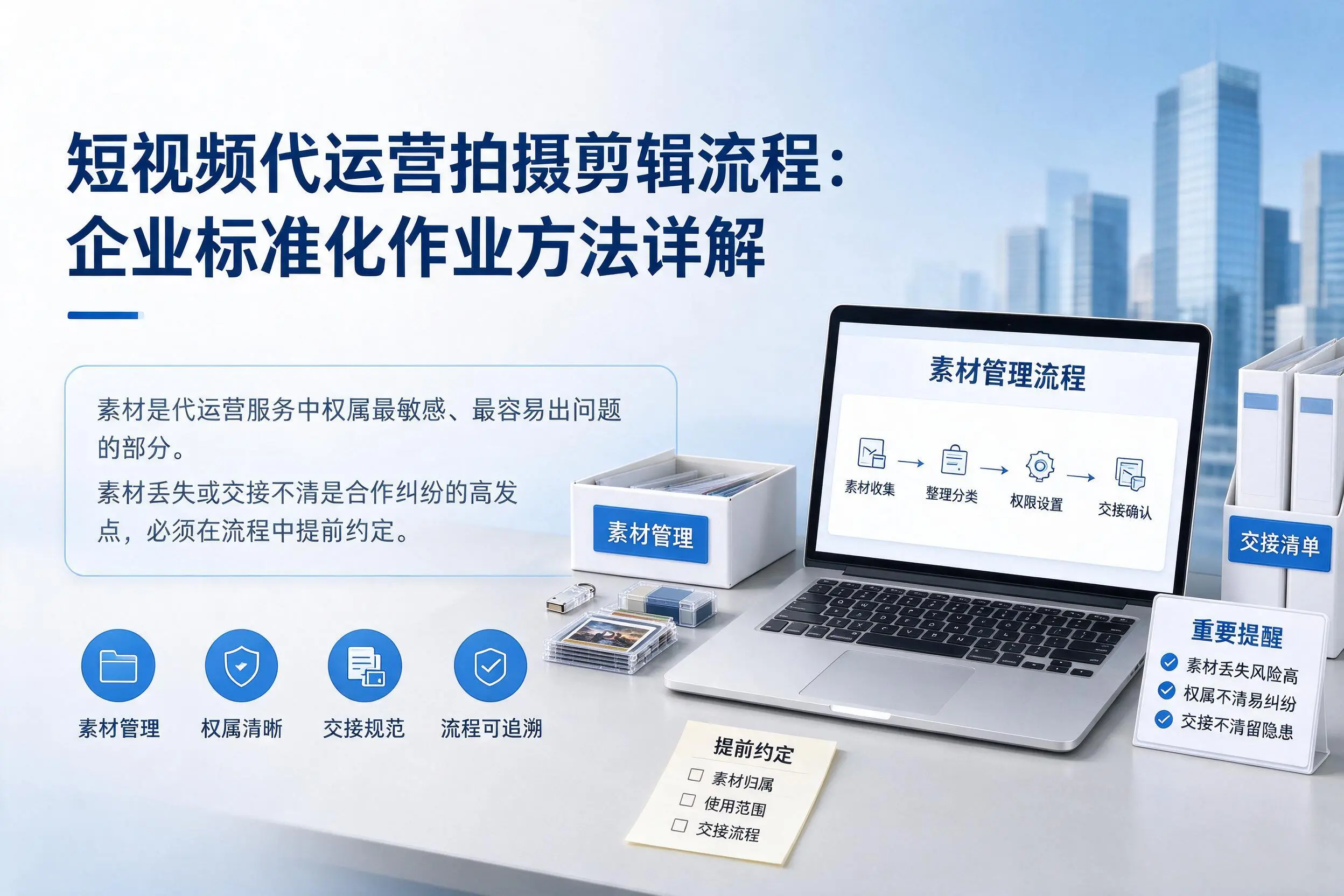 短视频代运营拍摄剪辑流程:汕尾企业标准化作业方法详解