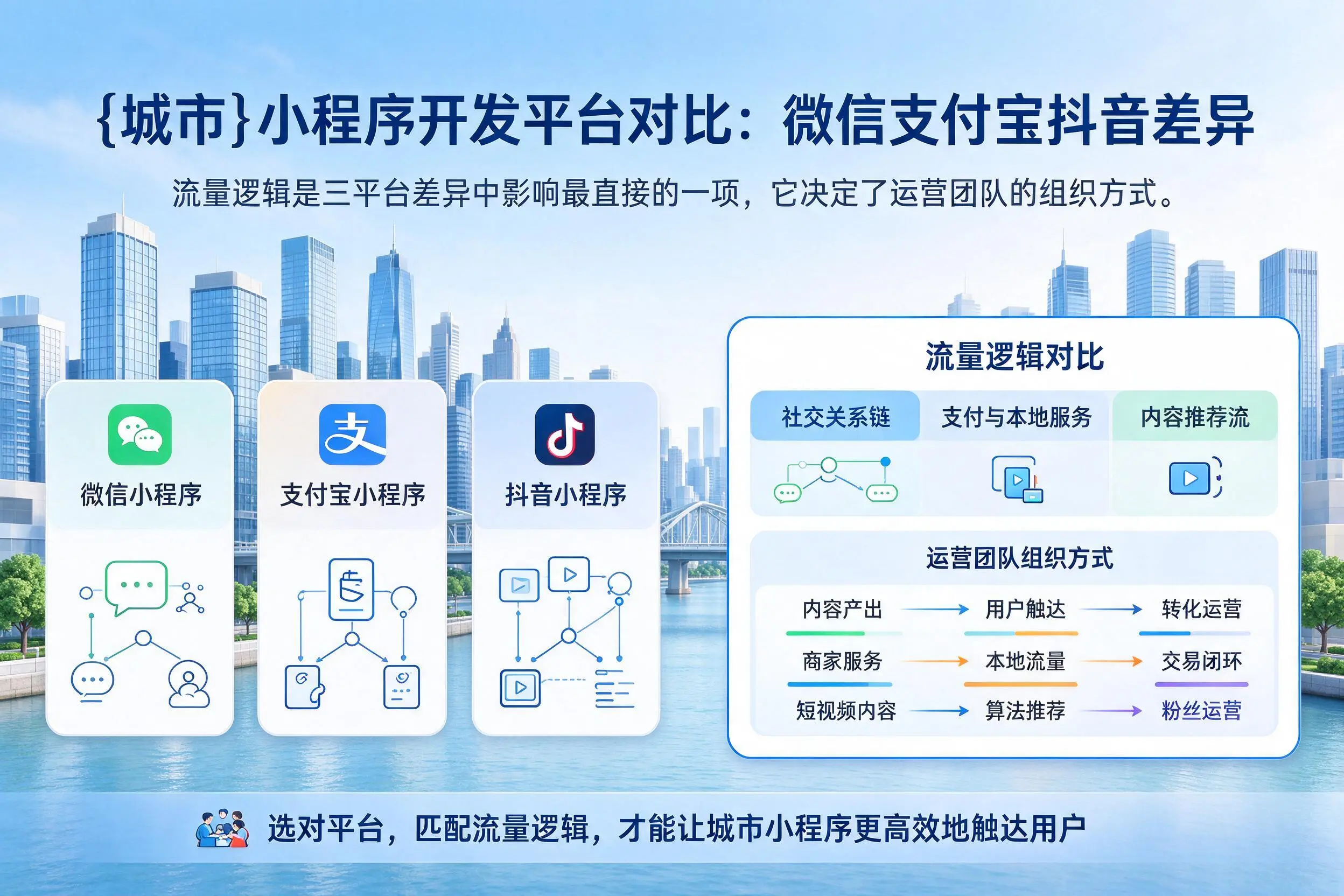 汕尾小程序开发平台对比：微信支付宝抖音差异