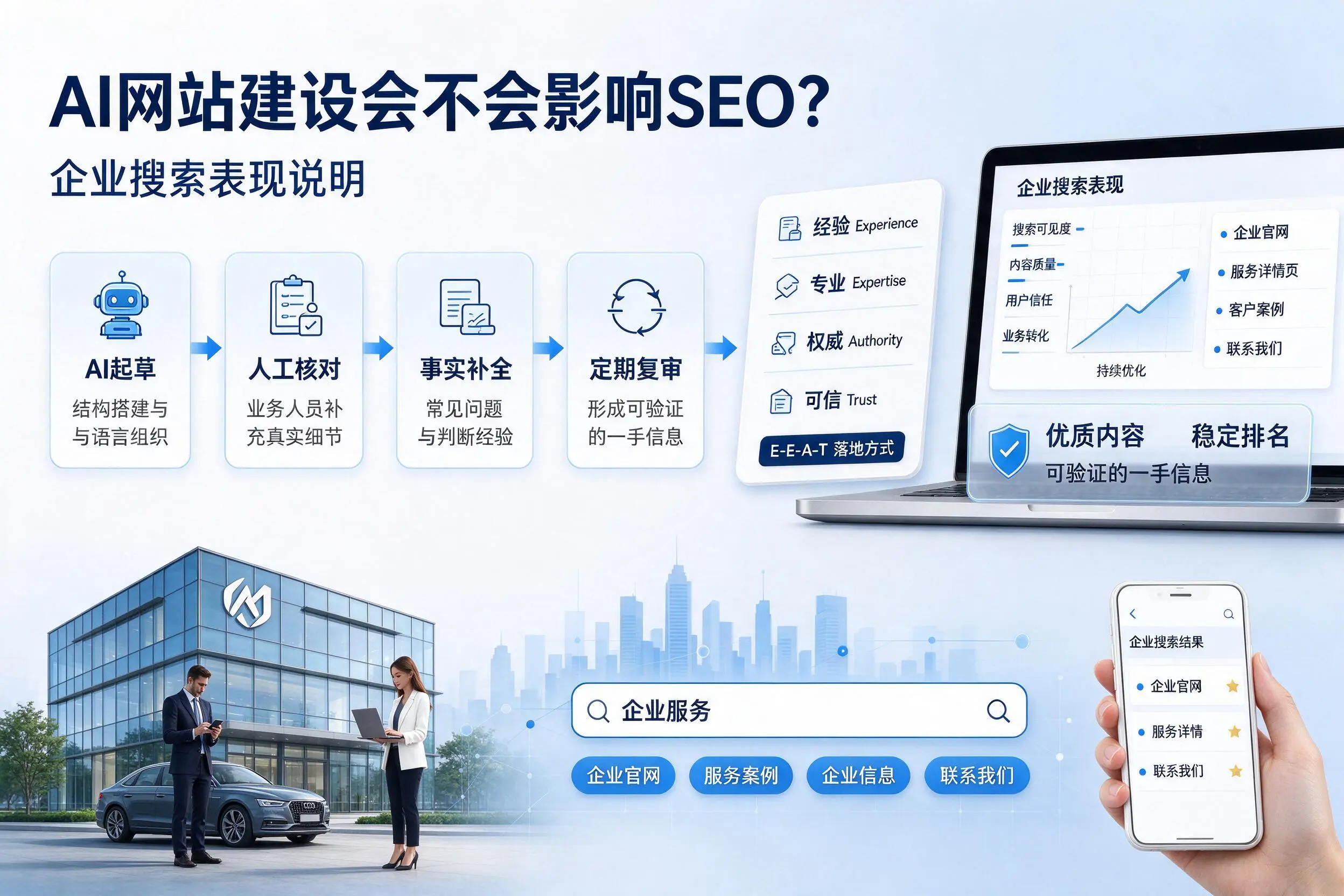 AI网站建设会不会影响SEO?汕尾企业搜索表现说明