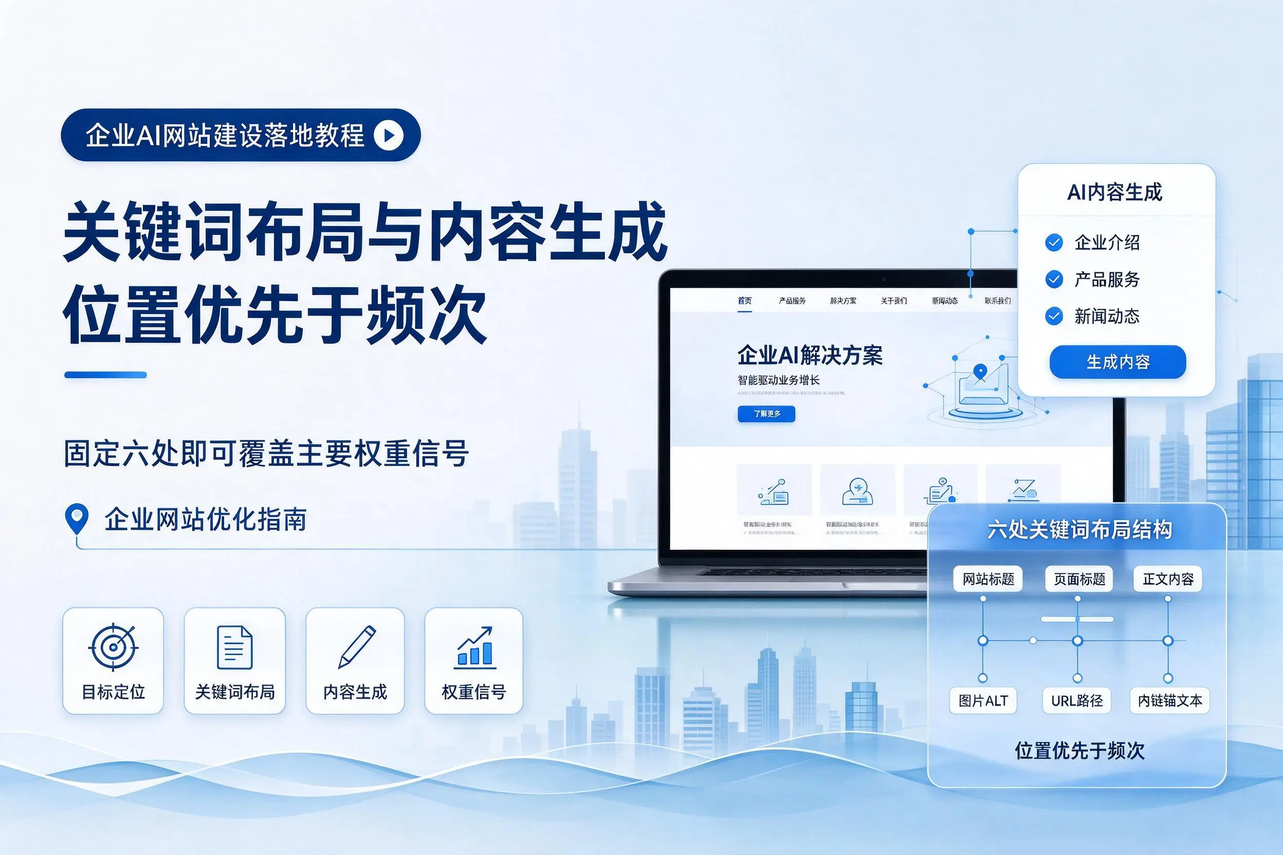 汕尾企业AI网站建设落地教程:关键词布局与内容生成